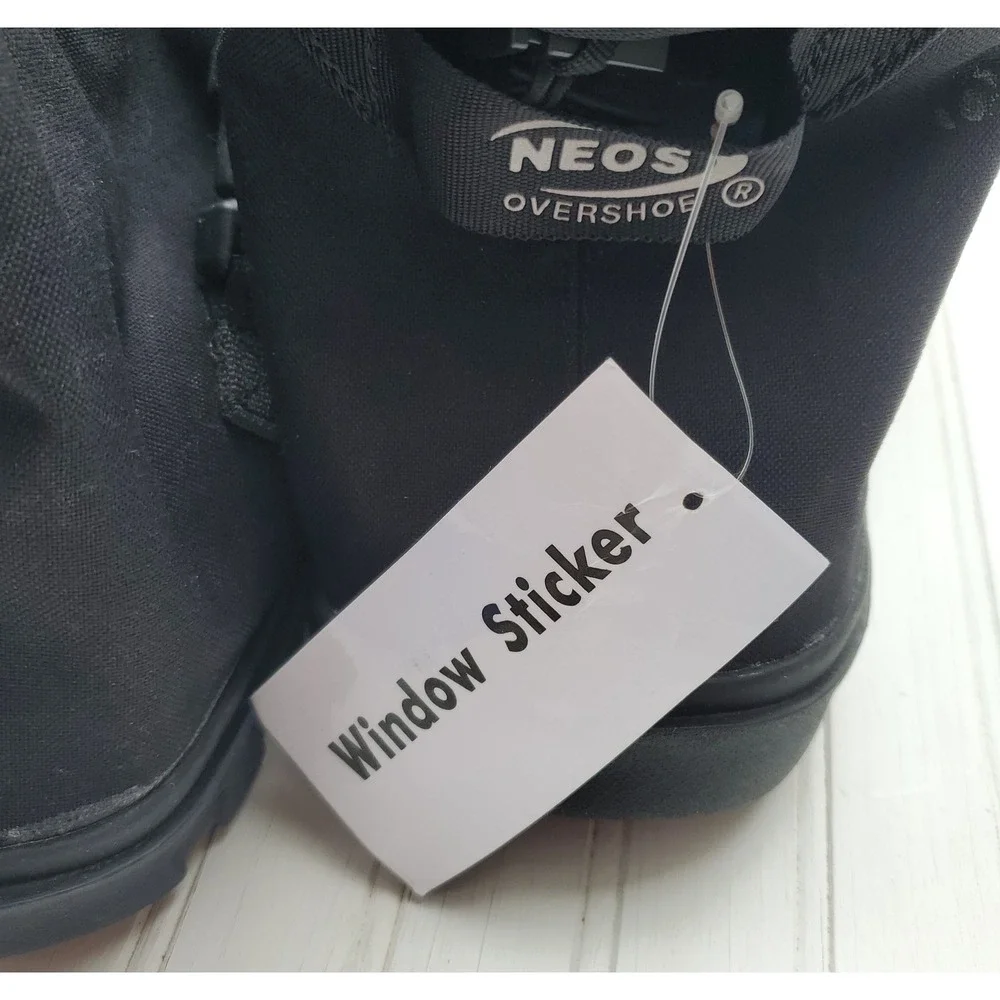 NEOS Overshoe Uptowner X Insulated Waterproof Black Overboots XL NEW